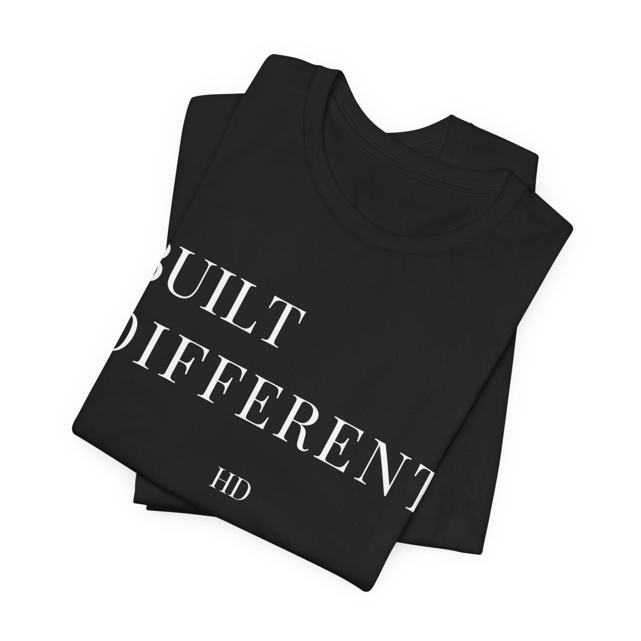 Built Different T-Shirt — Minimal Motivational Tee
